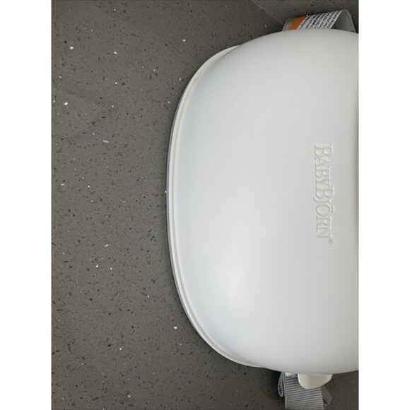 BabyBjörn Booster Seat 069021US White For Toddlers Using Existing Dining Chair - Picture 7 of 16